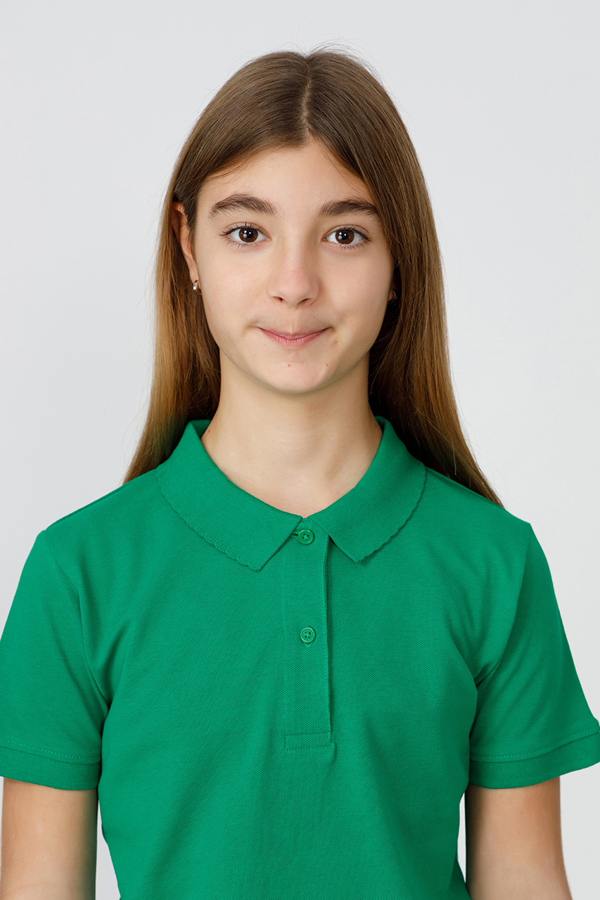 Tricou polo slim fete 995F